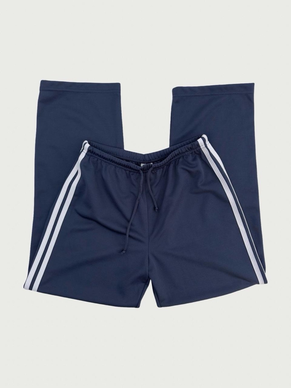 Navy Racing Stripe Sweatpants